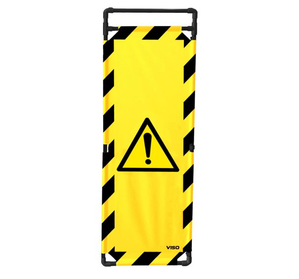 Barrière d'intervention structure PVC 1 panneau 180cm - Viso