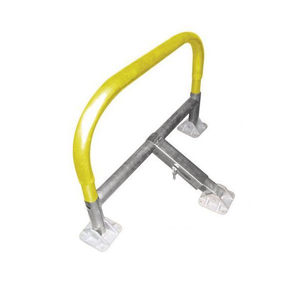 Barrière de parking à mémoire de forme