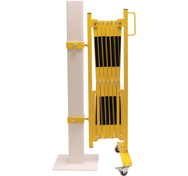 Barrière extensible avec adapteur pour poteau - Crash Stop