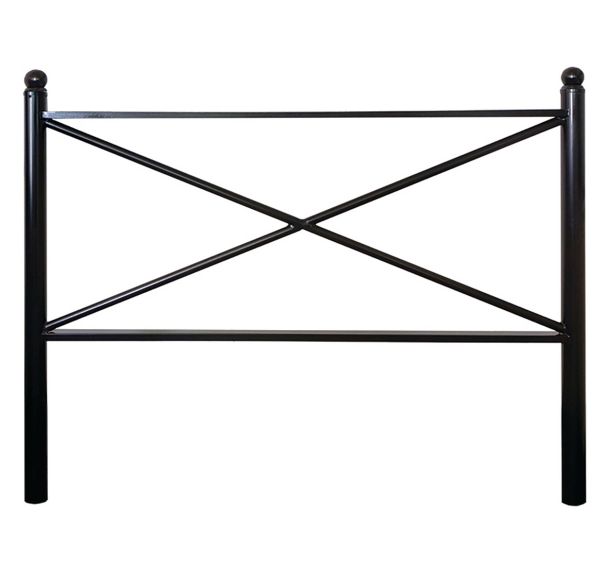 Barrière grillagée - Noire - Manutan Expert