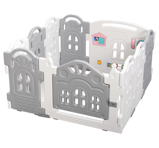 Barrière ludique crèche château