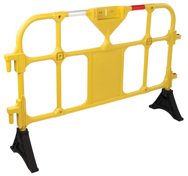 Barrière plastique avec pieds - Manutan Expert