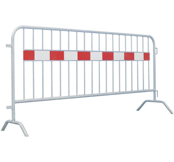 Barrière type D, avec plaque, Longueur: 2,50 m, 18 barreaux