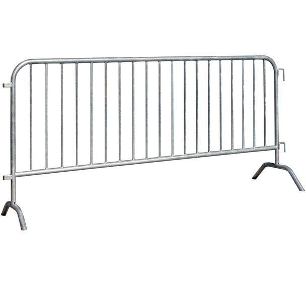 Barrière type D, sans plaque, Longueur: 2,50 m, 18 barreaux