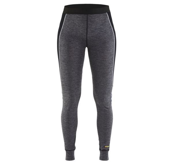 Bas de sous-vêtements warm femme gris/noir