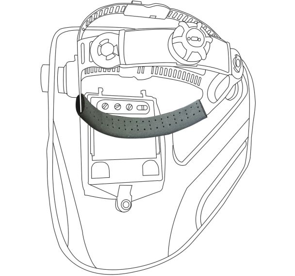 Basanes pour casque soudeurs