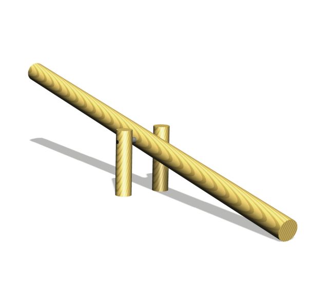 Bascule d'equilibre - scellement direct