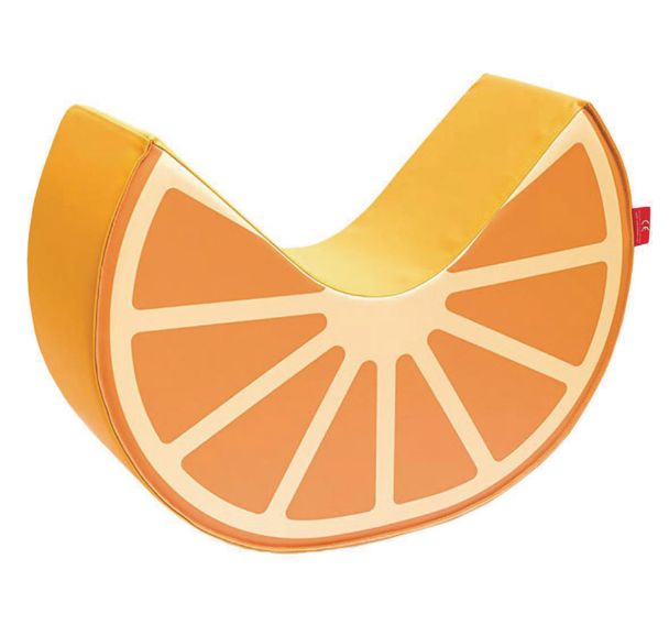 Bascule en mousse - orange