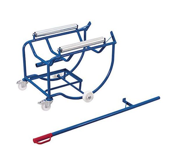 Basculeur de fûts avec 2 rouleaux en acier