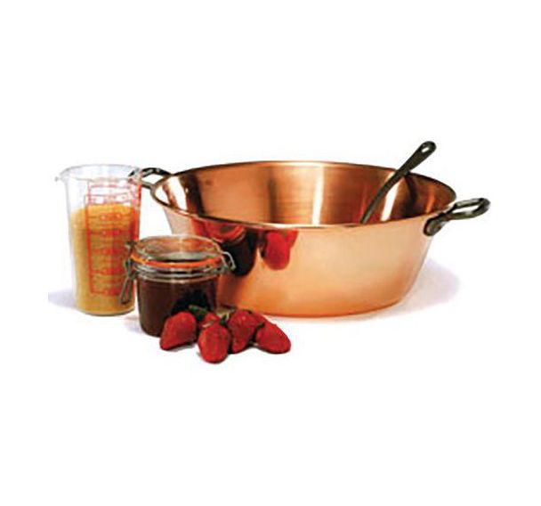 Bassine à confiture en cuivre de 40cm
