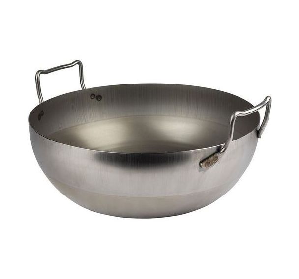 Bassine à friture en tôle d'acier sans panier - Matfer