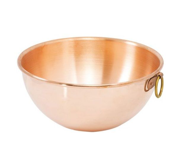 Bassine en cuivre demi-ronde - Matfer