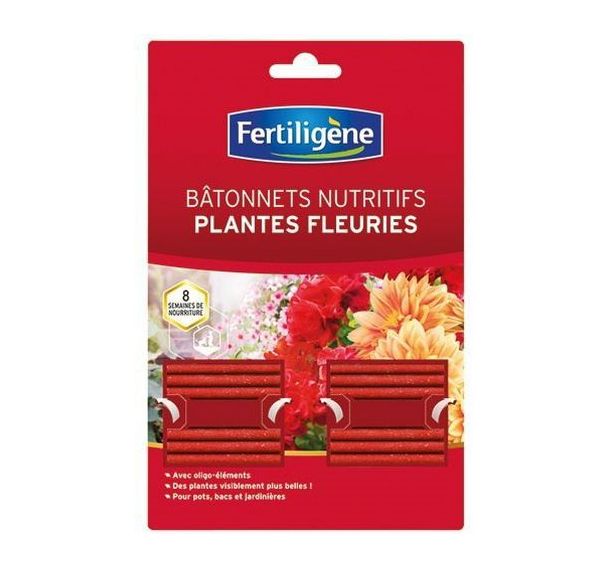Bâtonnet plantes fleuries - Boîte de 40