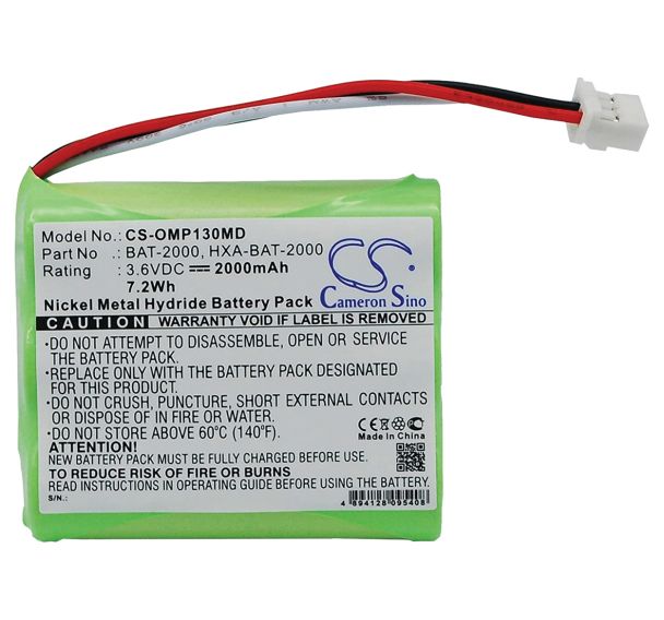 Batterie HBP1300 / HBP1320 pour tensiomètre-OMRON