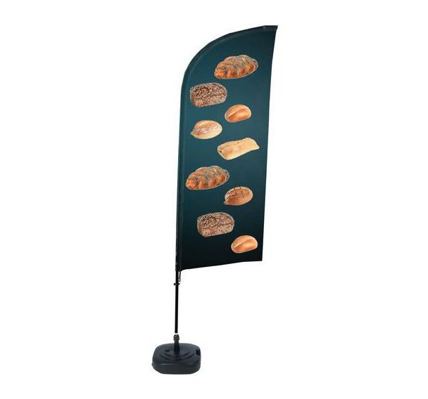 Beach flag base remplissable Pain - Français - Showdown Displays