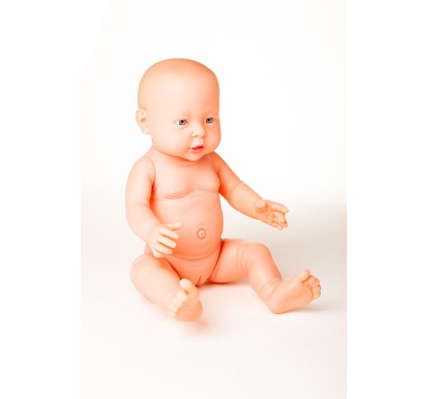 Bébé européen fille 40 cm sans cheveux