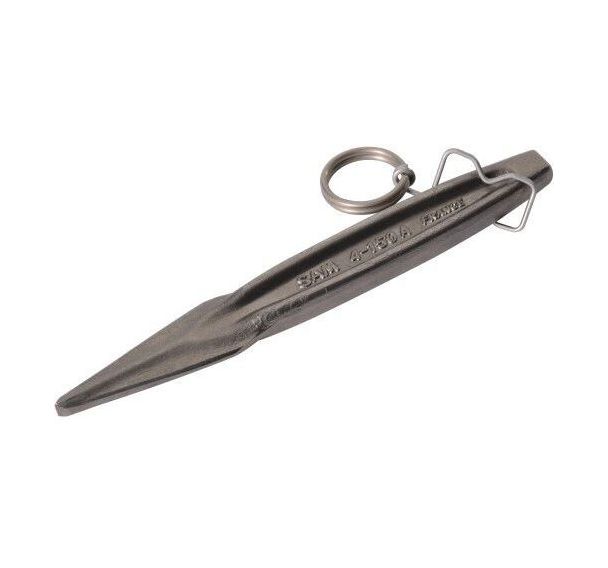 Bédane réaffûtable profil constant 150 mm avec clip inox FME