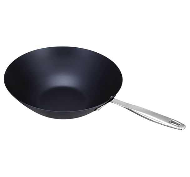 Beka Maestro Poele Wok 31 cm Acier Carbone - Beka