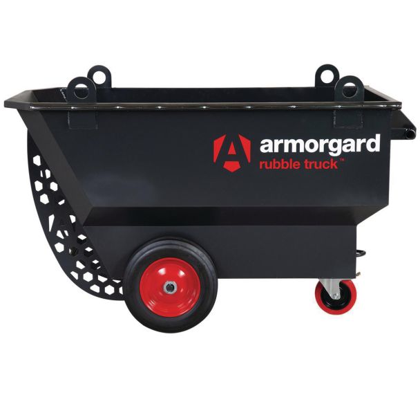 Benne à gravats basculante, ergonomique et performante