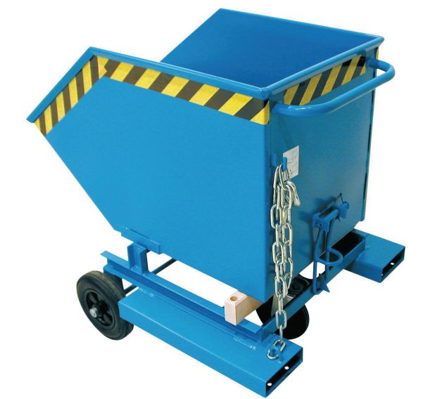 Benne basculante - KW - Avec entrée de fourches - 250 à 1000 L