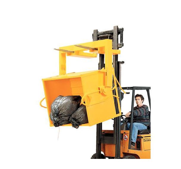 Benne basculante - Sur socle - 450 L