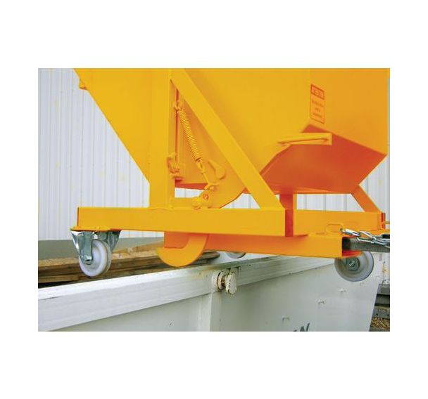 Benne basculante sur pivot Eco GIO - Avec roulettes - 685 L à 1370 L