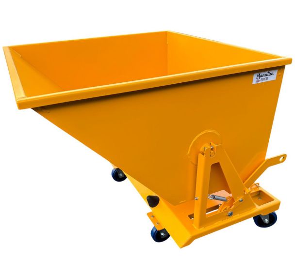 Benne basculante sur roues - 370 L - Manutan Expert