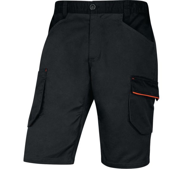 Bermuda de travail M2BE3STR - Gris/orange - Deltaplus