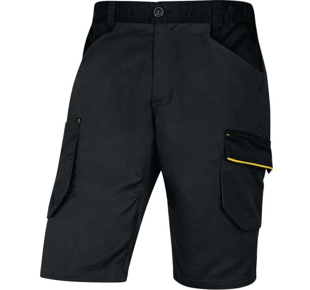 Bermuda de travail M2BE3 - Gris/jaune - Deltaplus