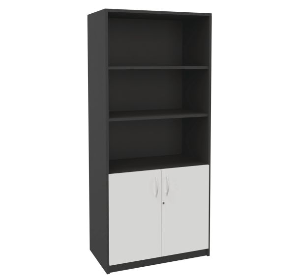 Bibiliothèque haute Sirius 2 portes basses