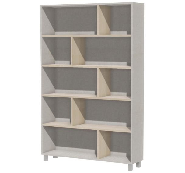 Bibliothèque sans porte Identité Largeur 120 cm - Manutan Expert