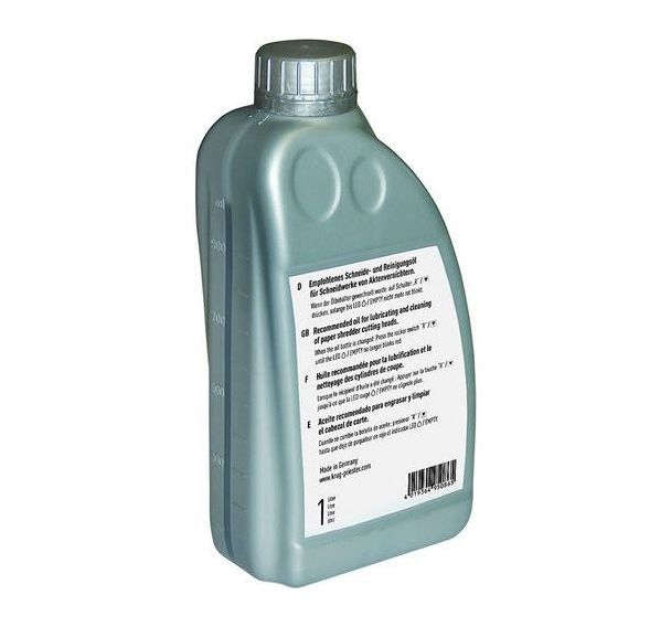 Bidon 1L d'huile de lubrification pour destructeurs