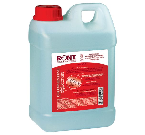 Bidon Chlorhexidine 0,2%, 2 litres-Ront