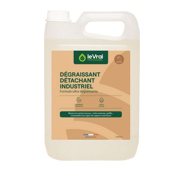 Bidon de dégraissant surpuissant spécial atelier 5L