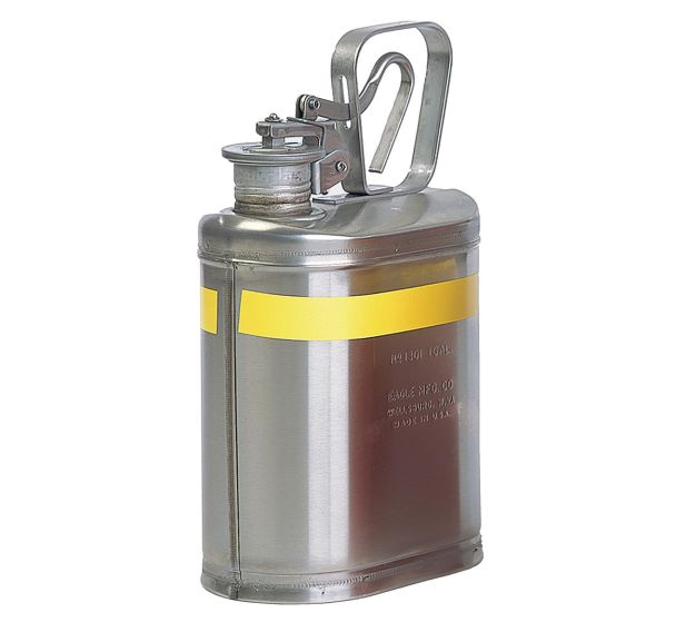 Bidon de laboratoire avec robinet ECO acier inox et joint en néoprène