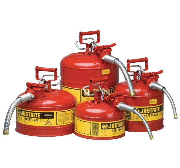 Bidon de sécurité avec bec verseur - Capacité 4 à 19 L