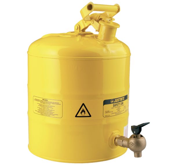 Bidon de sécurité avec robinet - Capacité 19 L