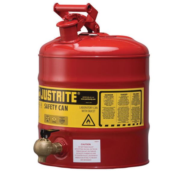 Bidon distributeur de sécurité 8 et 19 L - Justrite