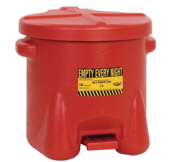 Bidons pour déchets Poly - Eagle