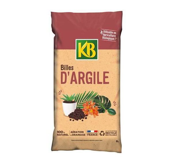 Bille d'argile - 6 litres