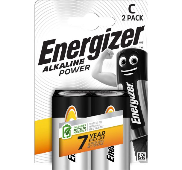 Blister 2 piles bâtons Energizer