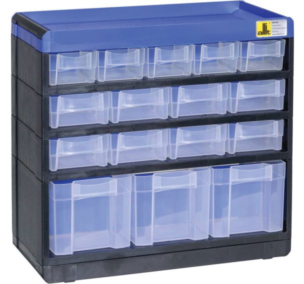 Bloc-tiroirs VarioPlus Pro 29/32 avec 16 tiroirs et 16 séparateurs