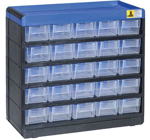Bloc-tiroirs VarioPlus Pro 29/50 avec 25 tiroirs et 25 séparateurs