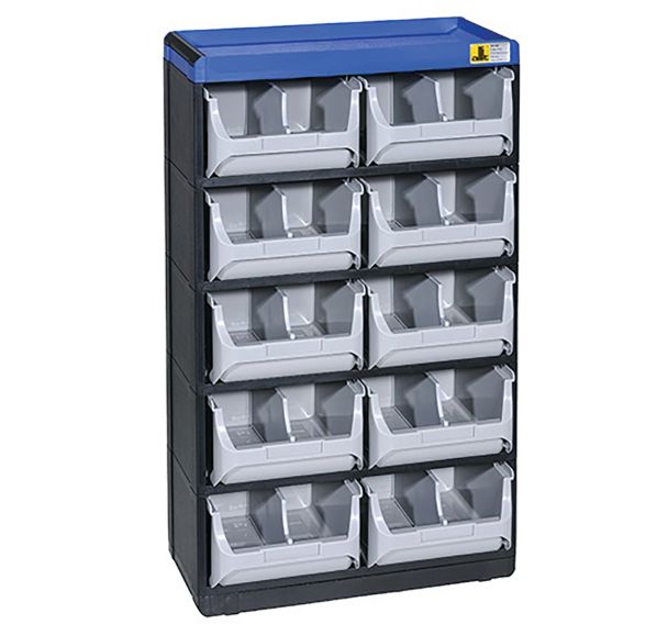 Bloc-tiroirs VarioPlus Pro 53/20 avec 10 tiroirs et 10 séparateurs