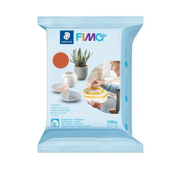 Bloc 1kg pâte autodurcissante - Fimo air