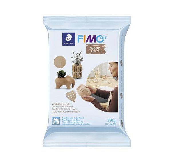 Bloc 350g pâte autodurcissante effet naturel - Fimo air light