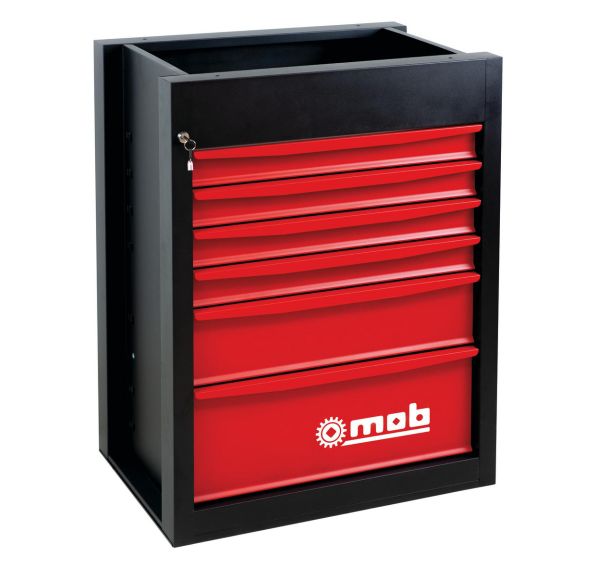 Bloc 6 tiroirs pour établi-680x460x885mm