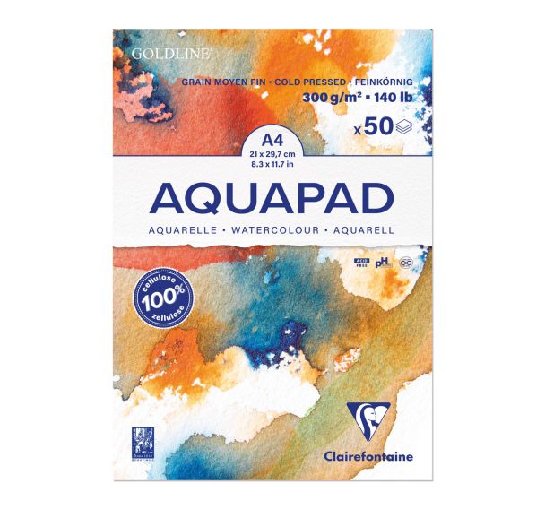 Bloc Aquapad 300g - Clairefontaine