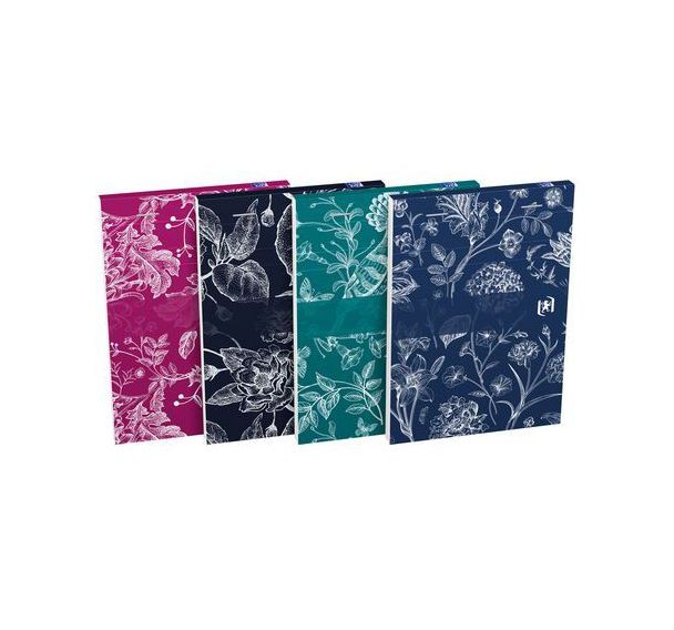 Bloc Oxford Romance agrafé 105x148 160p Ligné - Oxford