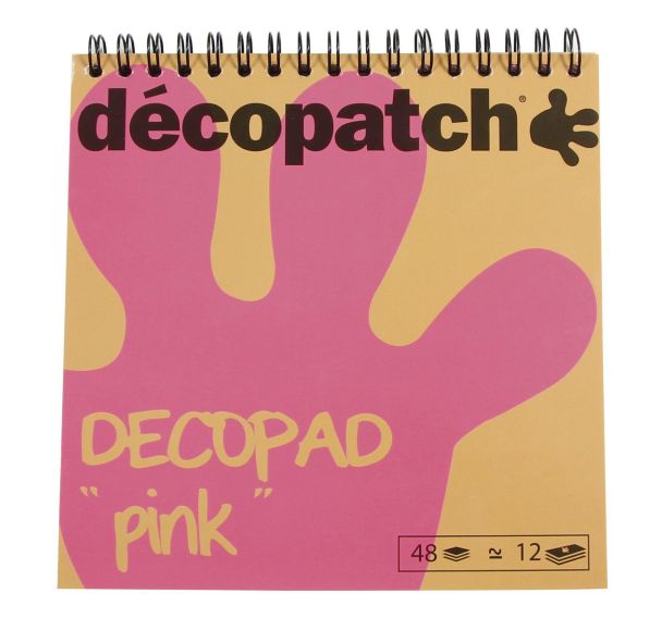 Bloc color Decopad 48 feuilles - Décopatch